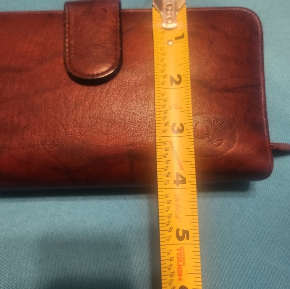 JULIA BUXTON Leather Heiress Pick Me Up Checkbook Keeper/ Wallet EUC - Picture 11 of 12